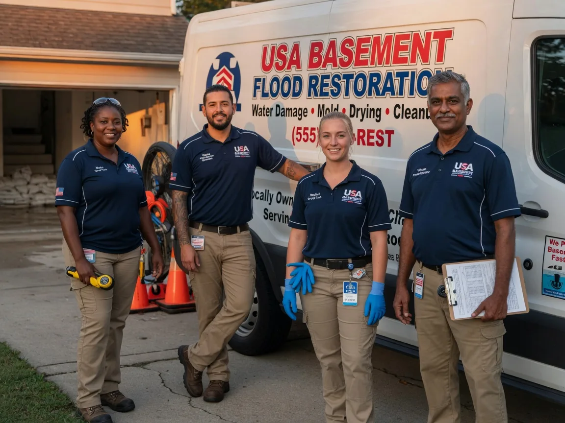 Basement Flood Cleanup company in Martin, ND